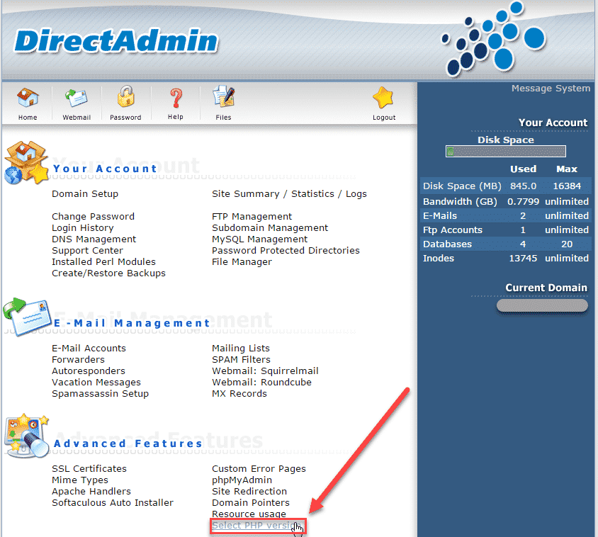 DirectAdmin